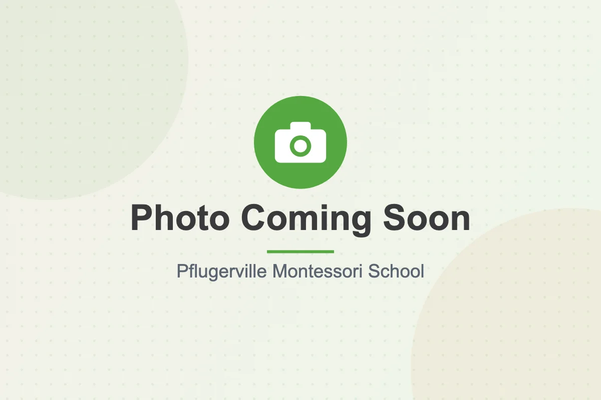 Elementary students working together with Montessori materials at Pflugerville Montessori School